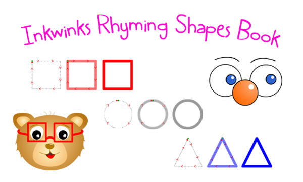 Inkwinks Rhyming Shapes Book