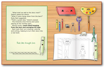 The Park Picture Storybook - pages 12 - 13