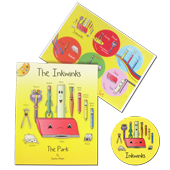The Park Picture Story Book and Free Stickers!!!